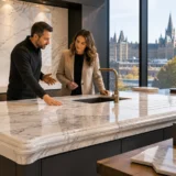 Custom-Look Stone Countertops in Ottawa: Edges, Backsplashes, Drains & More